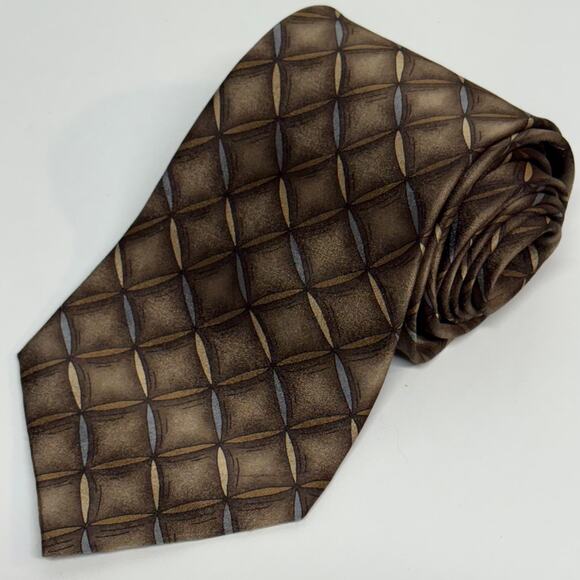 VTG GD Grateful Dead Neck Tie Mexican Hat Dance Seventeenth Set Neutral Corpcore - Picture 1 of 9